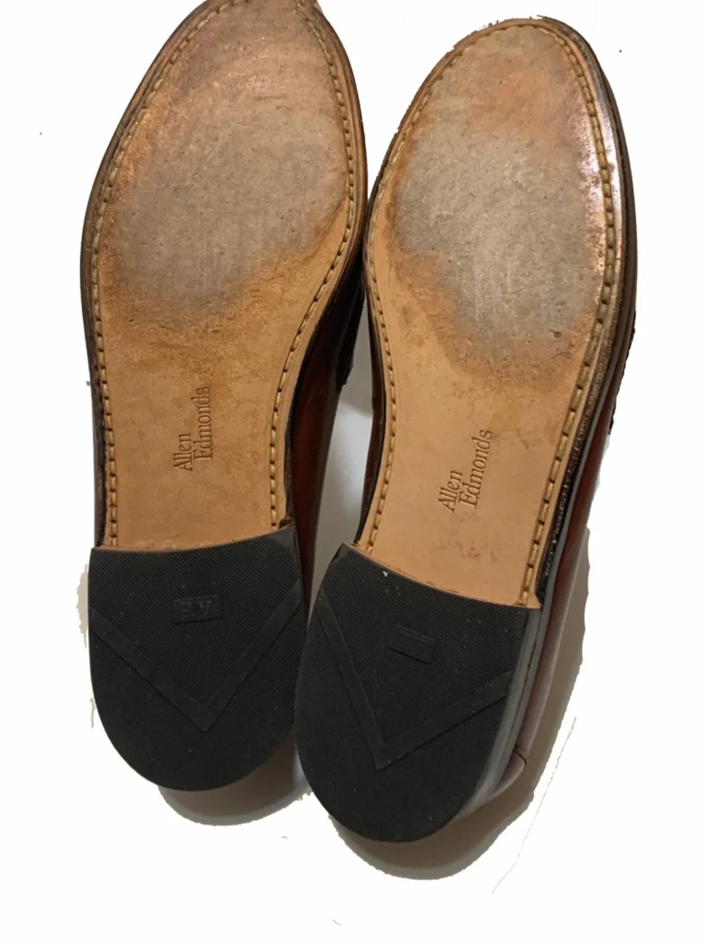 Allen Edmonds Men’s Maxfield Brown leather Tassel Loafer